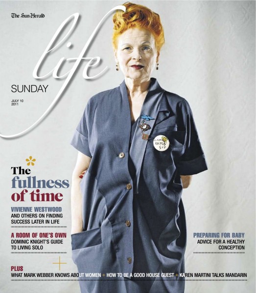 vivienne westwood sunday life magazine cover 523x600 - All About Aries in Astrology