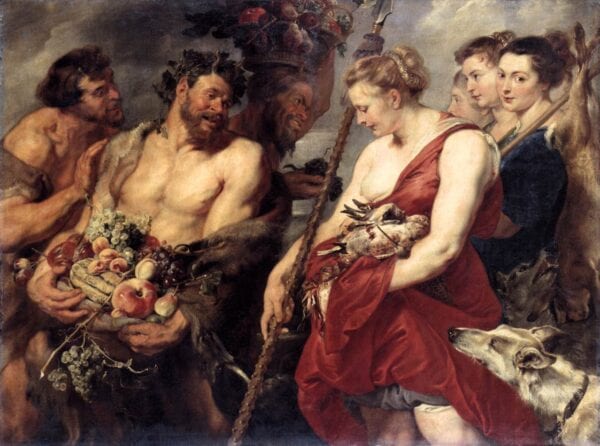 Peter Paul Rubens   Diana Returning from Hunt   WGA20290 600x446 - The Family Tree of Astrology