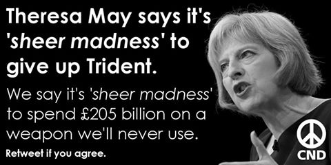 Teresa May Trident - Jupiter and the New Peace Movement