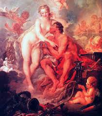 VENUS VULCAN - Venus, Cupido, Mars, Vulcanus and Psyche