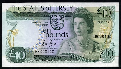 Jersey foreign currency 10 Pounds - Prediction! The Royals in 2019, 2020