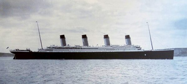 800px Titanic Cobh Harbour 1912 600x270 - Mercury Retrograde and the Titanic