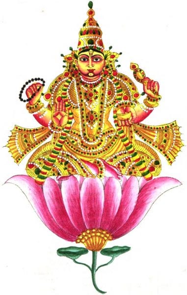 Brihaspati Lotus Meditation Wikimedia Commons 381x600 - Find Your Indian Guru Sign