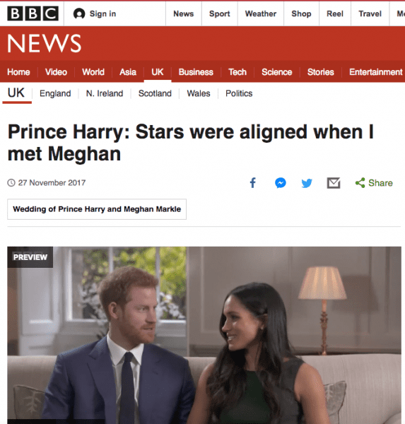 BBC News Article 573x600 - When the Stars Align – January to March 2019