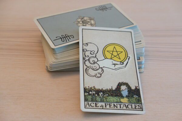 Tarot Deck Ace of Pentacles 600x400 - Ace Cards in Tarot