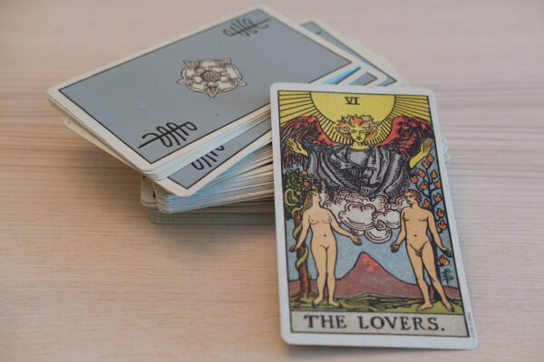 Tarot Deck The Lovers 600x400 - Tarot for the Month of October 2020