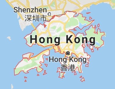 Hong Kong Map - Hong Kong Astrology Predictions