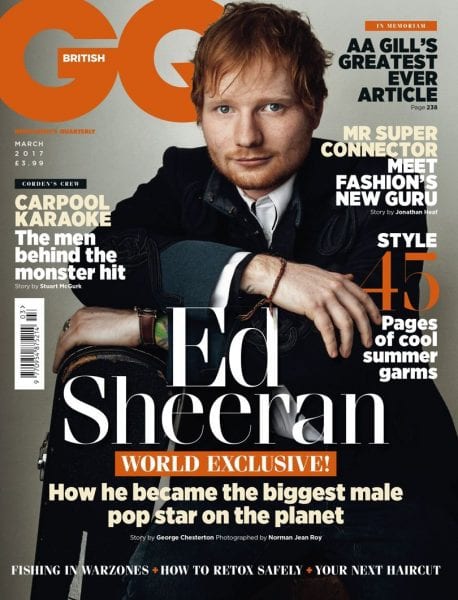 Ed Sheeran 1991 458x600 - The Secret Revealed - Why Millennials Love Astrology
