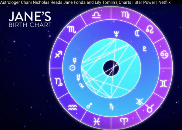 Chani Nicholas Reads Jane Fondas Chart 600x428 - Astrologer Chani Nicholas Reads Jane Fonda and Lily Tomlin’s Charts