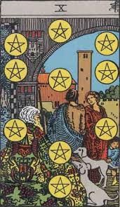 10 of pentacles - Tarot for the Month of August 2020