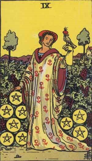 Nine of Pentacles - Tarot for the Month of September 2020