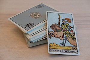 small  Tarot Deck   Knight of Wands - Problem Solving Tarot Techniques