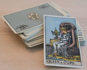 Tarot Deck Queen of Cups scaled e1711261172583 300x242 - Cancer