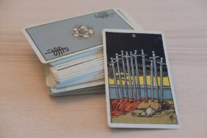 Tarot Deck Ten of Swords 300x200 - England V Spain in Astrology and Tarot