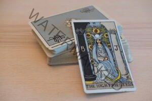 Tarot Deck The High Priestess 300x200 - Astrology, Alchemy and Prediction