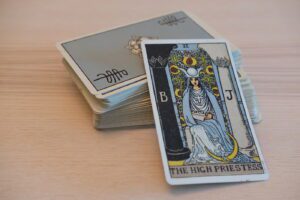 Tarot Deck The High Priestess 300x200 - Astrology, Alchemy and Prediction