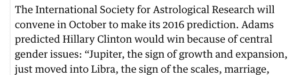 Hillary Clinton 1 300x75 - Astrology, Alchemy and Prediction