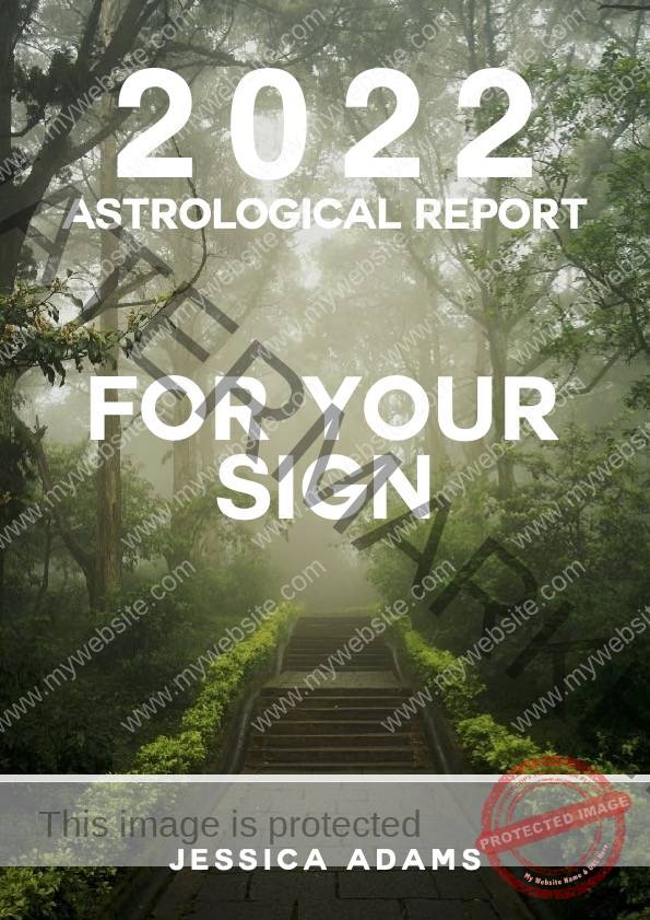 2022 Astrology Report Cover