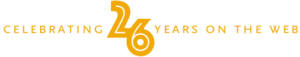 celebrating 26 years on the web