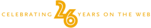 celebrating 26 years on the web
