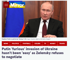 Putin furioso 300x256 - Nostradamus, Ucrania, Putin y Rusia