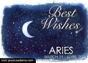 Astrology eCard ARIES - Best Wishes