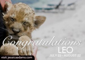 Astrology eCard LEO- Congratulations