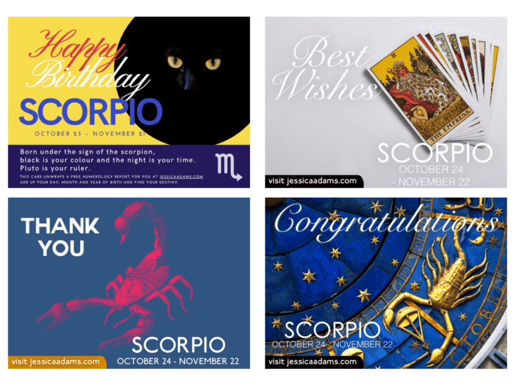 Scorpio Cards 1024x759 - The Scorpio Eclipse - October 2022