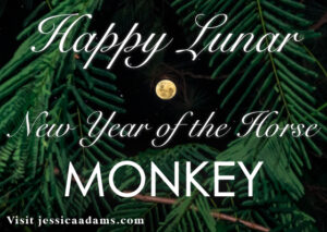 Astrology eCard Monkey - Lunar New Year 2026
