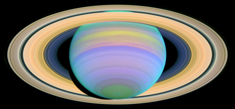 The Astrology Blog COMMONS Saturns Rings in Ultraviolet Light 768x357 - The Astrology Blog