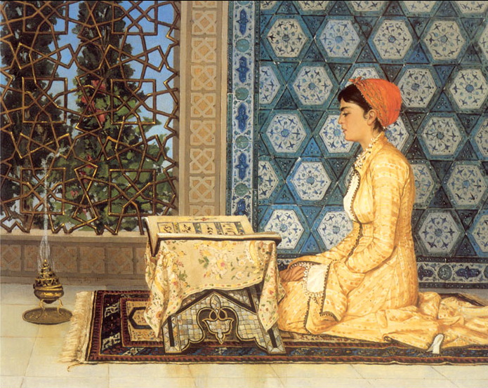 Girl Reciting the Quran Bey Wikimedia  - Your Aquarius Side and Pluto in Aquarius