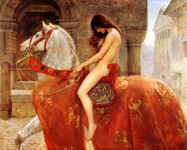 Lady Godiva by John Collier Wikimedia - Your Aquarius Side and Pluto in Aquarius