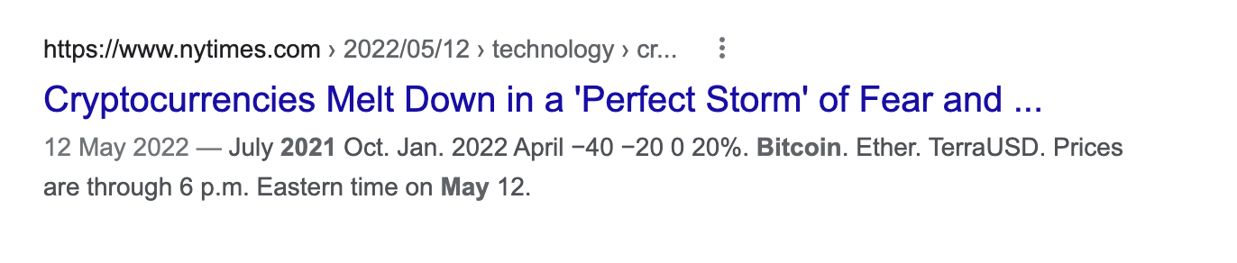 NY TIMES CRYPTO - US Astrology 2023