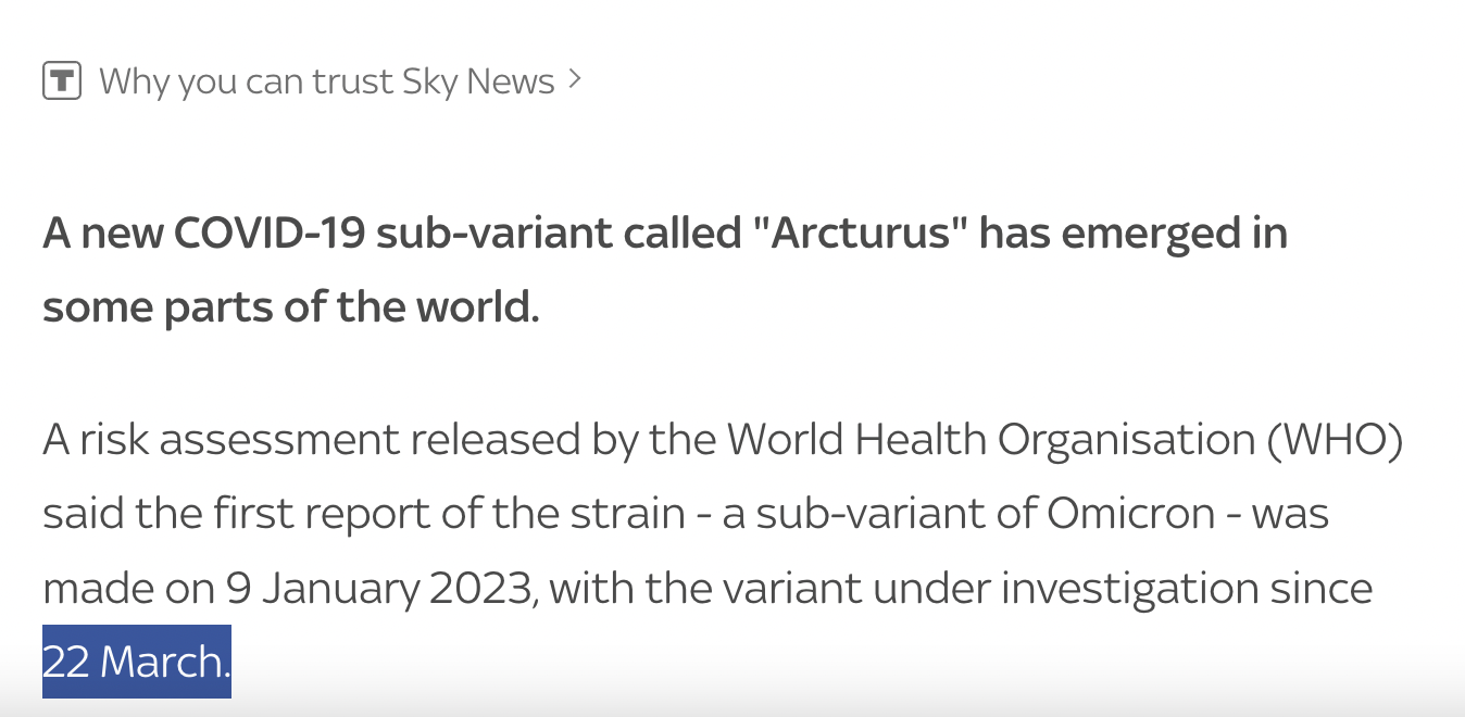 True 2023 Predictions COVID MARCH - True 2023 Predictions