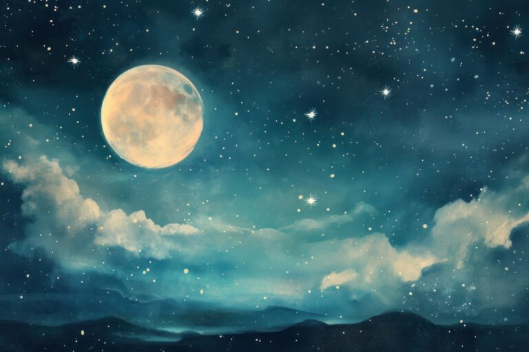 FULL MOON STARS Rawpixel 768x512 - The Astrology Blog