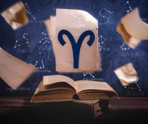 Aries Book Shutterstock 300x250 - The Aries Birthday Horoscope 2025 to 2026