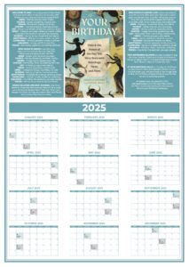 Jessica Adam and Rachel Wells Your Birthday 2025 Moon Calendar 213x300 - Astrology Delivery at the C*I*A*