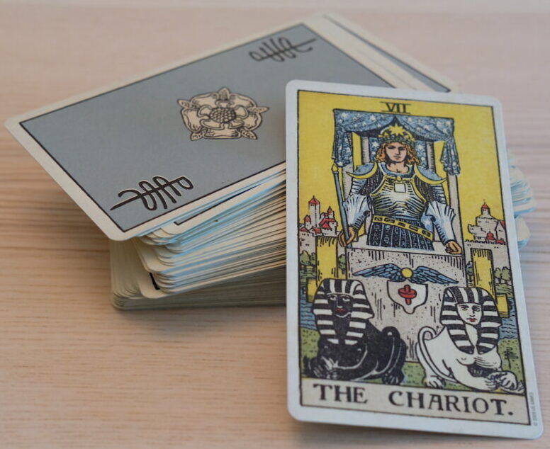 Tarot Deck The Chariot scaled e1717303498859 - Elon Musk in Psychic Astrology 2025