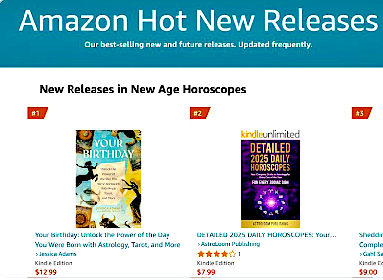 Two Christmas Presents For You Amazon Hot New Releases New Age Horoscopes 1 - Two Christmas Presents For You