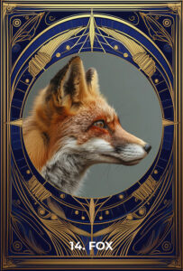 14 2025 Modern Lenormand Cards Fox 203x300 - Welcome