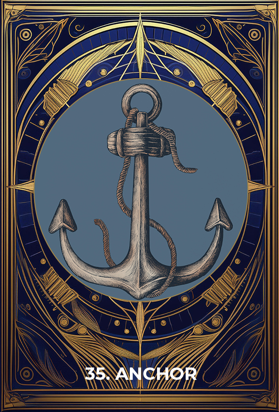 Lenormand card Anchor