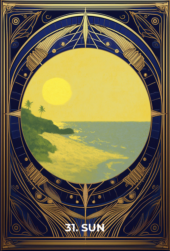 Lenormand card Sun