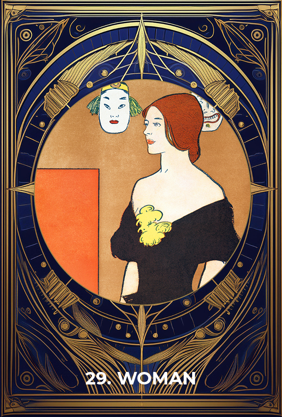 Lenormand card Woman