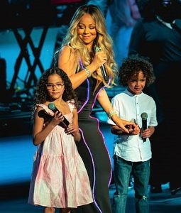 Mariah Carey with her children 255x300 - Motherhood and Your Moon Sign