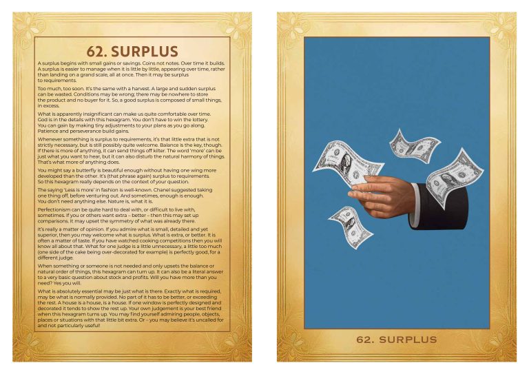 Surplus I Ching 768x543 - Welcome to JessicaAdams.com