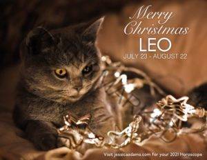 Leo Christmas 2020 Cat Animal Astrology Cards scaled 1 300x232 - Animal Astrology Christmas eCards