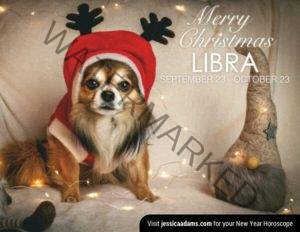 Libra Christmas gen Dog Animal Astrology Cards 600x464 1 300x232 - Cancer