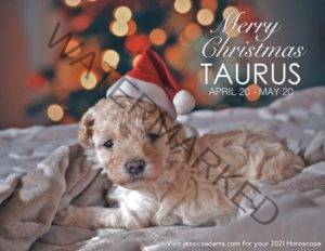 Taurus Christmas 2020 Dog Animal Astrology Cards scaled 1 300x232 - Animal Astrology Christmas eCards