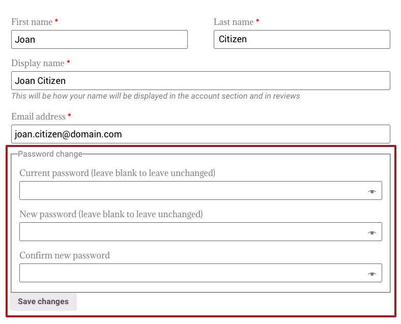 faq change password - Frequently Asked Questions